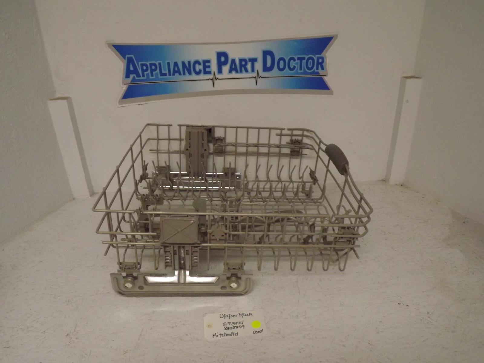 KitchenAid Dishwasher 8193944 8268799 Upper Rack Used KitchenAid Dishwasher 8193944 8268799 Upper Rack Used